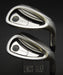 Set of 2 PRGR GN502 Gap & Sand Wedges Regular Steel Shafts PRGR Grips*
