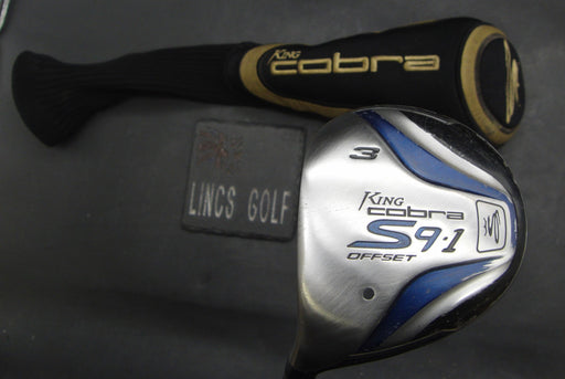 Left-Handed King Cobra S9.1 Offset 3 Wood Regular Graphite Shaft & Cobra HC