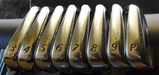 Set of 8x Wilson Staff Fg59 Tour Blade Forged Irons 3-PW Regular Steel Shafts
