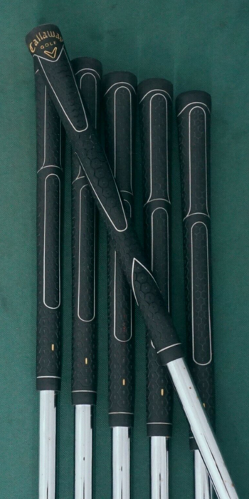 Set 6 x Callaway Legacy Forged R Irons 5-PW Regular Steel Shafts Callaway Grips