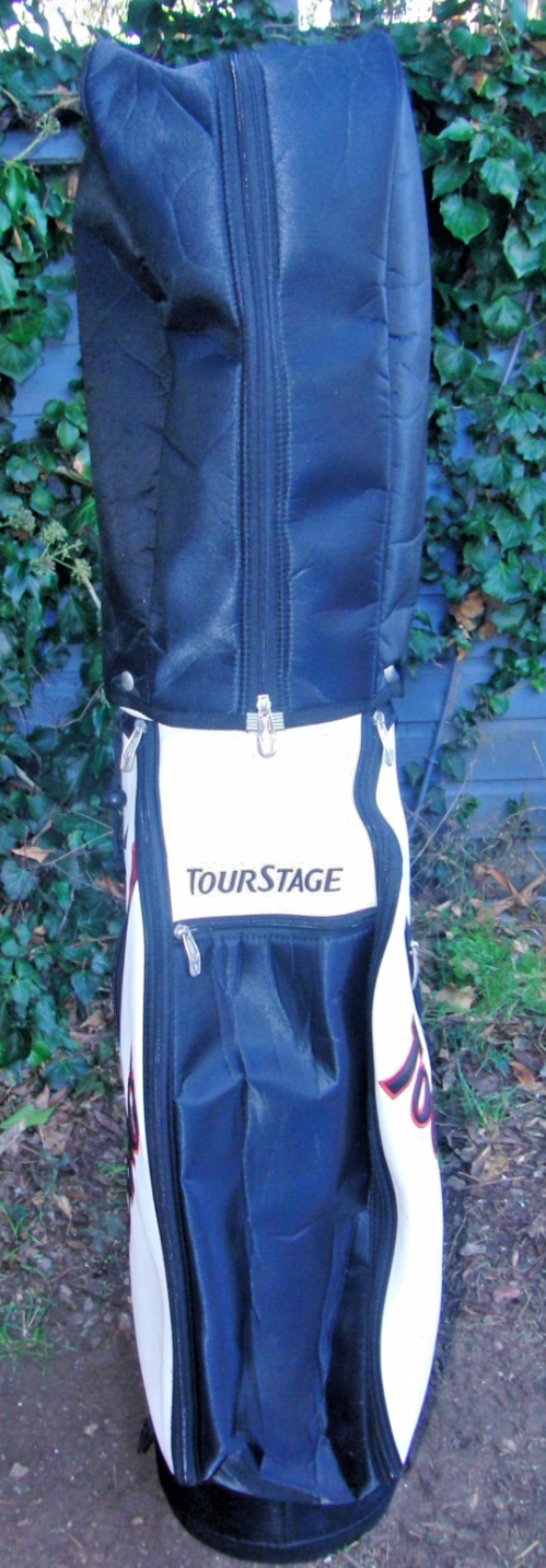 5 Division Bridgestone Tourstage Golf Cart Carry Trolley Golf Clubs Bag*