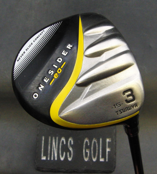 Tsuruya OneSider eo 15º 3 Wood Stiff Graphite Shaft OneSider Grip