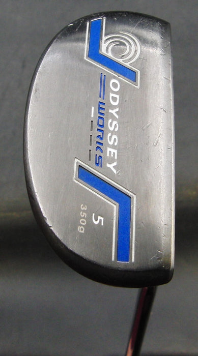 New Copper Face Odyssey Works 5 350g Putter 85cm Steel Shaft Odyssey Grip