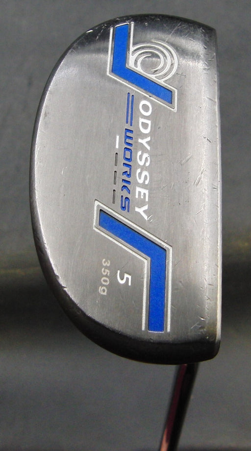 New Copper Face Odyssey Works 5 350g Putter 85cm Steel Shaft Odyssey Grip