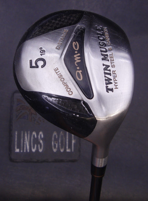 AMC Twin Muscle 19° 5 Wood Stiff Graphite Shaft Pride Grip