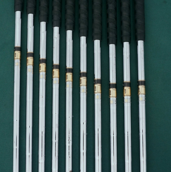Set of 10 x Mizuno Pro Tour Big SL-305 Irons 3-SW + F Wedge Stiff Steel Shafts