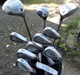 Set of Callaway SteelHead X-14 4-PW + Callaway Steel Head 3/5 Wood +Lynx Putter*