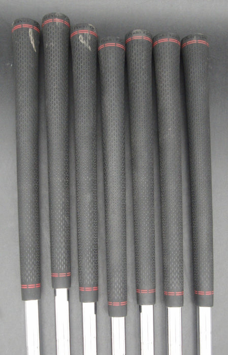 Set of 7x Nike VRS Irons 4-PW Uniflex Steel Shafts Golf Pride Grips