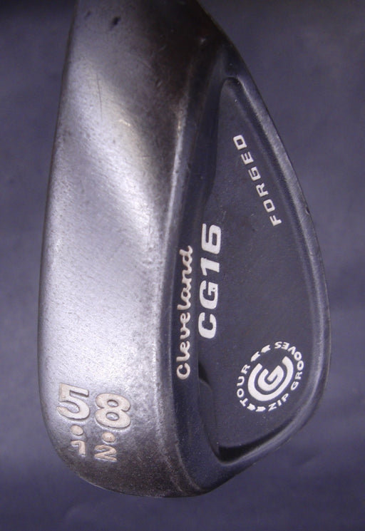 Cleveland CG16 Forged 58° Sand Wedge Stiff Steel Shaft Cleveland Grip