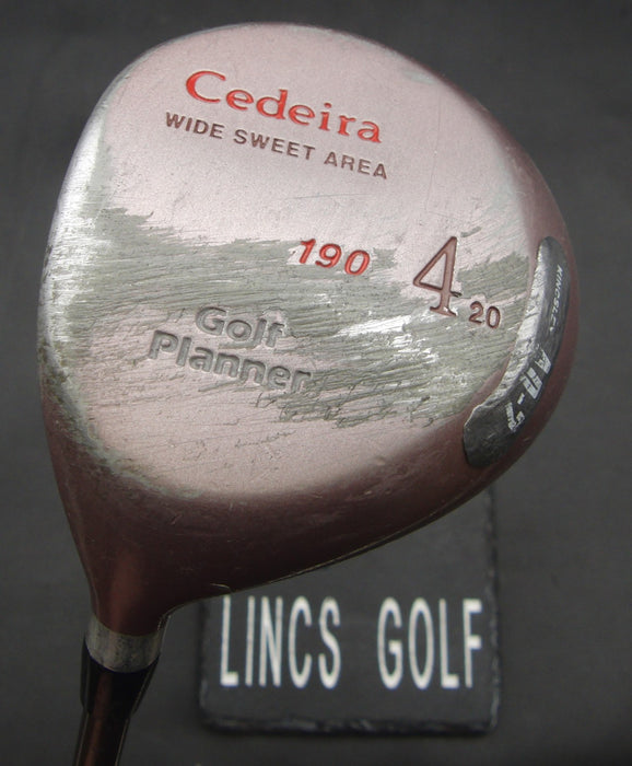 Left-Handed Ladies Golf Planner Cedeira Wide 4 Wood Ladies Graphite Shaft