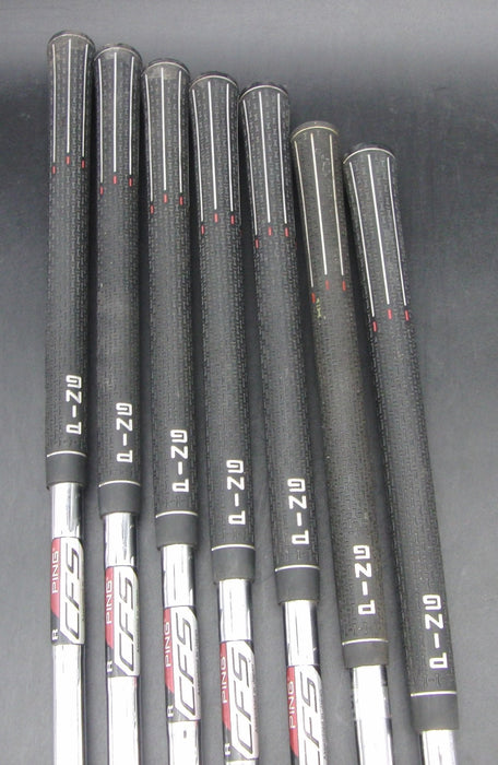 Polished Set of 7x Ping Zing Beryllium Copper BeCu Green Dot 5-SW Irons Stiff