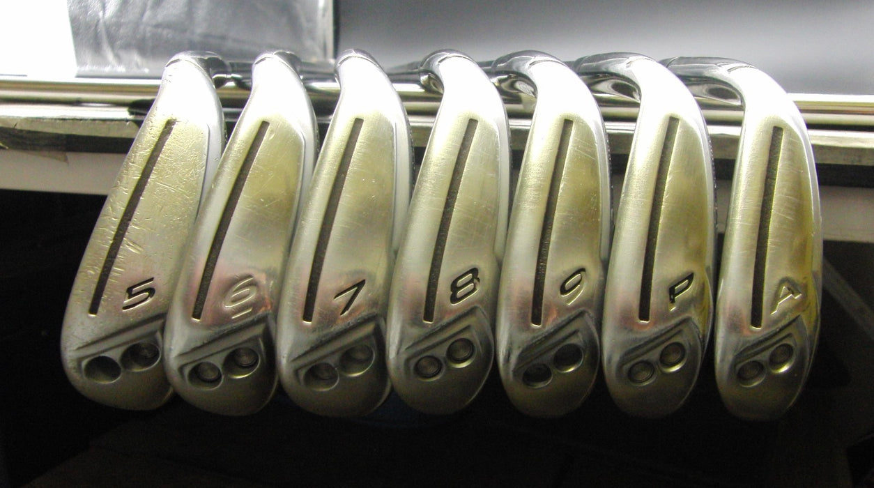 Set of 7x TaylorMade R Bladez Max 5-PW + AW Irons Regular Graphite Shafts*