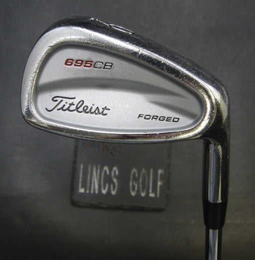 Titleist 695 CB Forged 9 Iron Stiff Steel Shaft Riuiera Grip