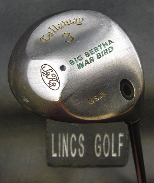 Ladies Callaway Big Bertha War Bird S2H2 USA 3 Wood Ladies Graphite Shaft
