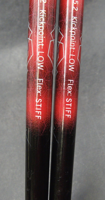 Set of 2 Bridgeston Tourstage XFW 3+5 Woods Stiff Graphite Shafts Benross Grips