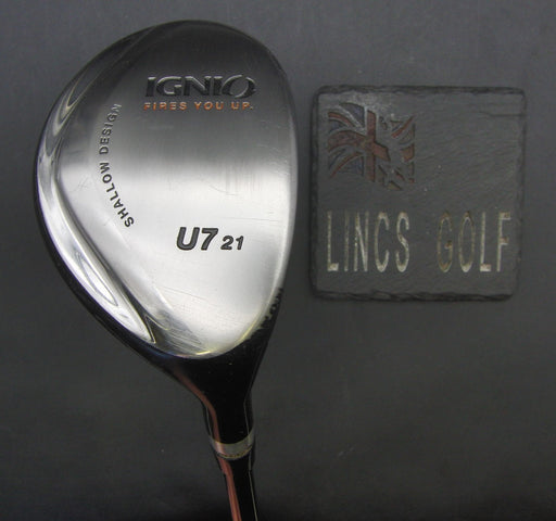 Ignio Fires You Up 21° 7 Hybrid Regular Graphite Shaft Ignio Grip