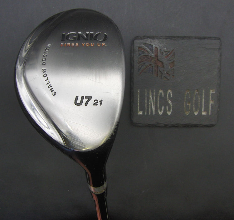 Ignio Fires You Up 21° 7 Hybrid Regular Graphite Shaft Ignio Grip