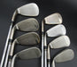 Set of 8x TaylorMade Burner Japanese Model Irons 4-PW+AW Stiff Steel Shafts*