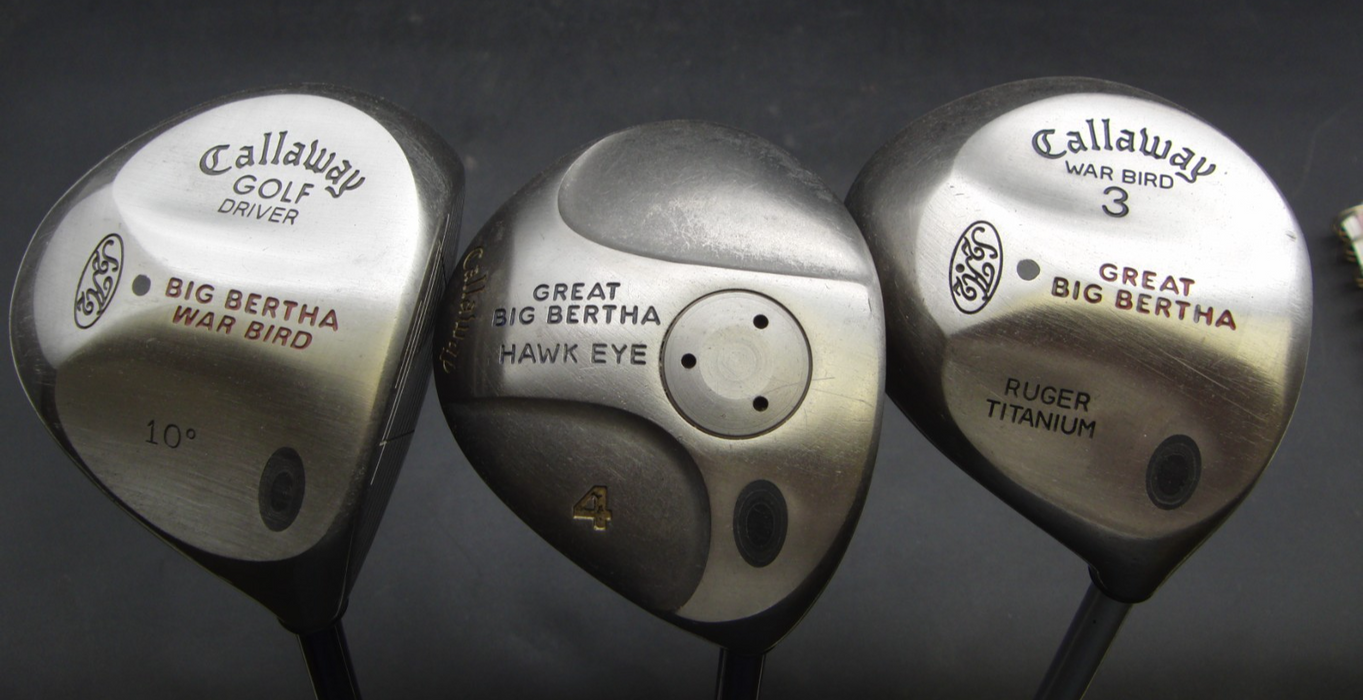 Set of Ping Eye 2 Blue Dot Iron 4-SW+Callaway Driver+ 3 Wood+ 4 Wood + Putter*