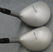 Vintage Set of 2 Maruman Dangan MX Driver +4 Wood Regular Graphite Shafts