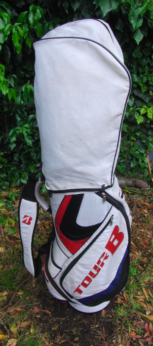 5 Division Bridgestone Tour B Golf Cart Carry Trolley Golf Clubs Bag*
