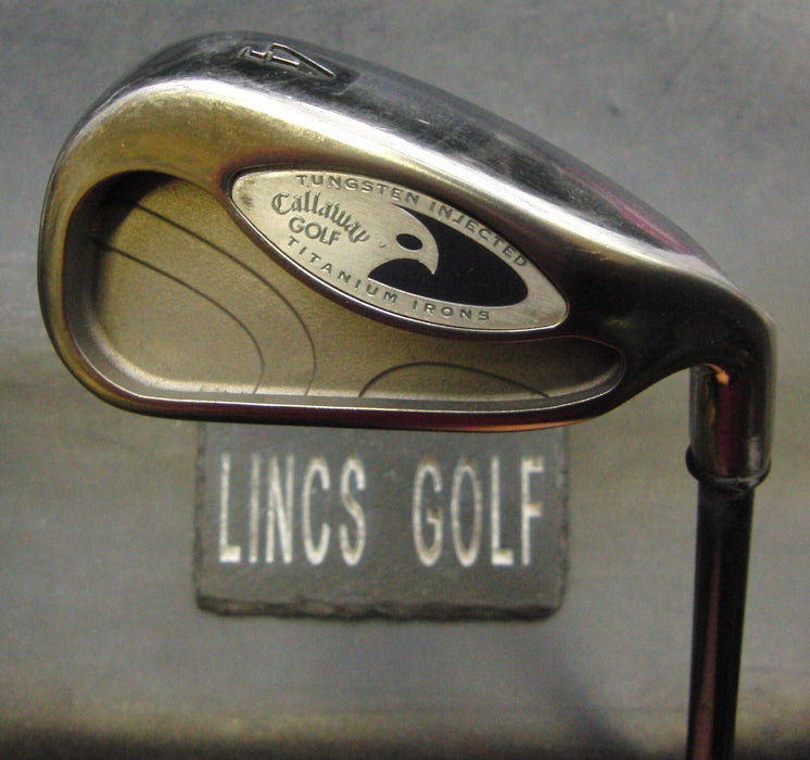 Callaway Hawkeye  4 Iron Regular Graphite Shaft Golf Pride Grip