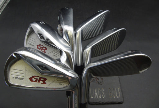 Set of 6x Bridgestone Tour Stage X-Blade GR Irons 5-PW Stiff Steel Shafts