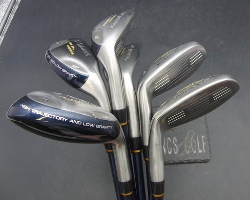 Set of 6x Spalding High Ball 5-PW Irons Regular Graphite Shafts Spalding Grips