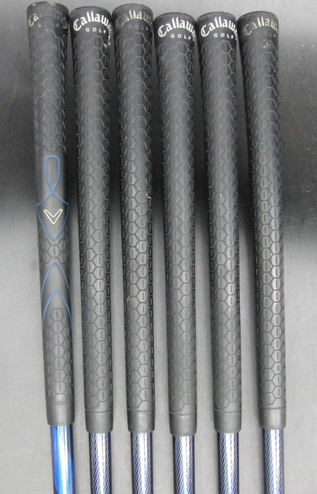 Set of 6 x Callaway X22 Irons 5-PW Regular Graphite Shafts Callaway Grips*