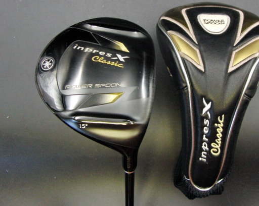 Japanese Yamaha Inpres X Classic Power Spoon 15º Wood Regular Graphite Shaft