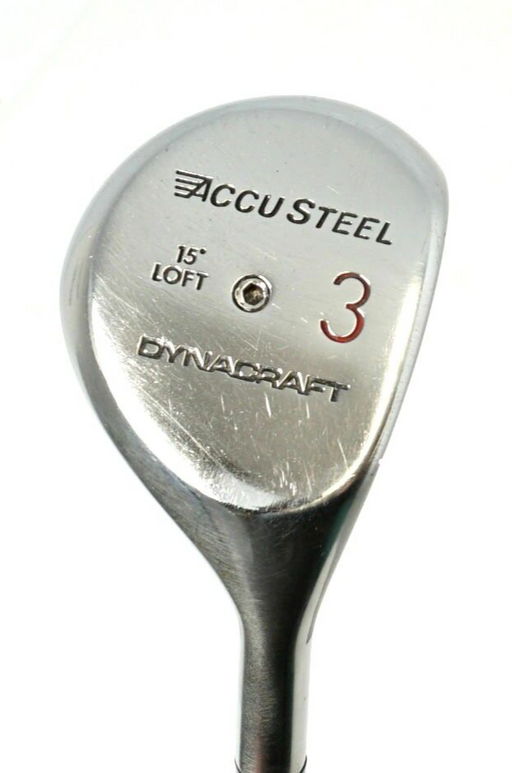 Dynacraft AccuSteel 15 Degree 3 Wood Aldila Regular Graphite Shaft