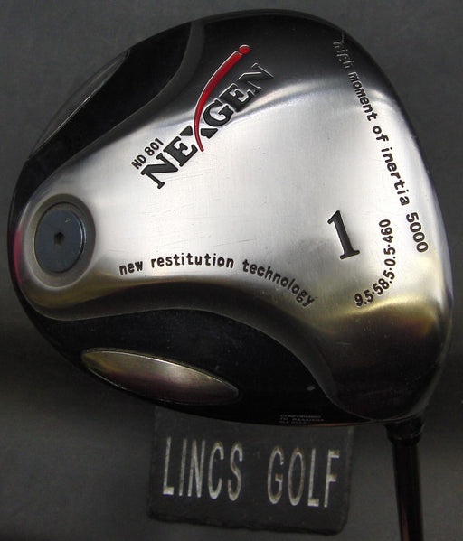 Nexgen ND801 1 Driver/Wood Stiff Graphite Shaft Golf Pride Grip