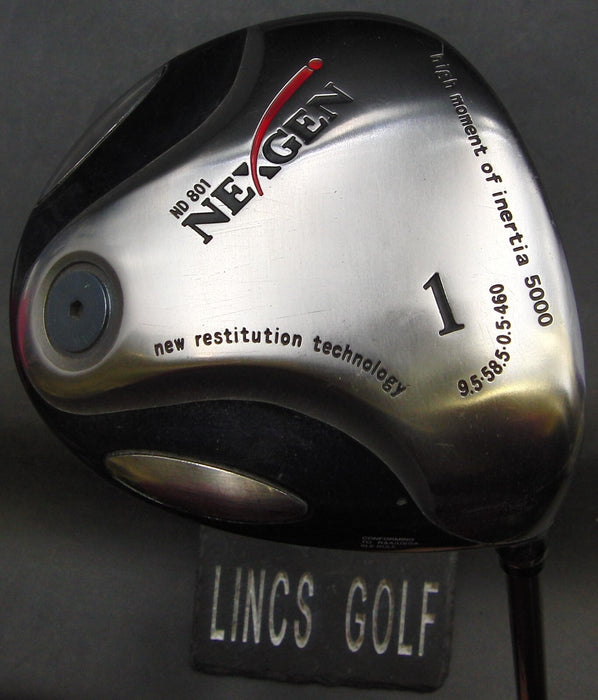 Nexgen ND801 1 Driver/Wood Stiff Graphite Shaft Golf Pride Grip