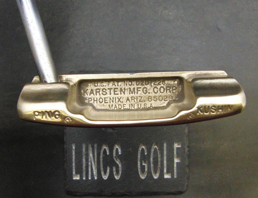 Refurbished Ping Kushin Putter Steel Shaft 88.5cm Length Golf Pride Grip