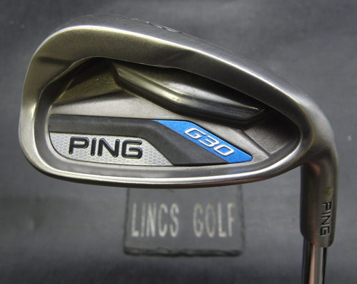 Ping G30 Yellow Dot 9 Iron Stiff Steel Shaft Ping Grip