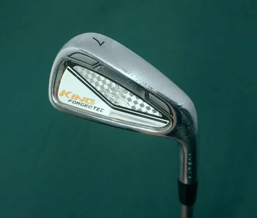 King Cobra Forged Tec 7 Iron Regular Coated Steel Shaft TackiMac Grip