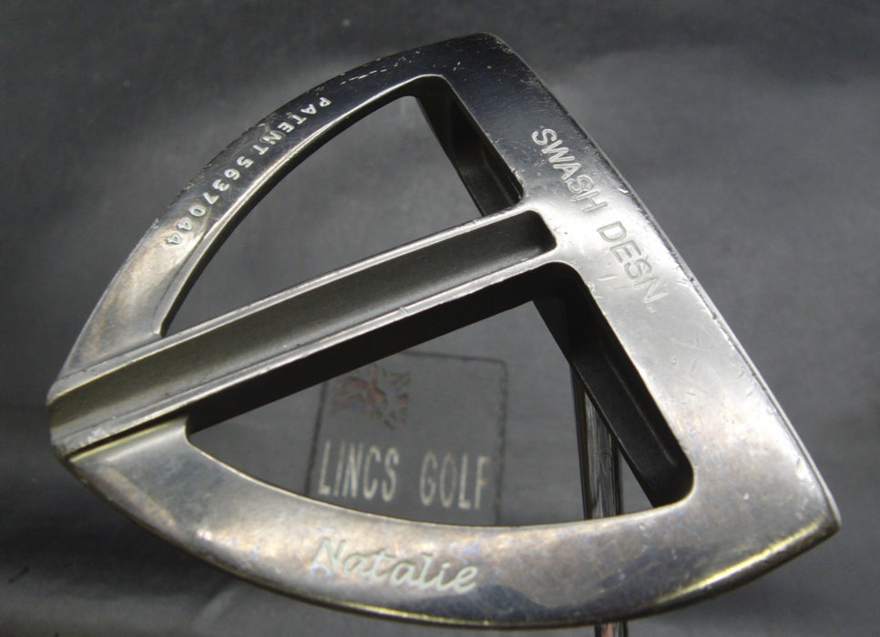 Yes! Natalie Swash Desn Putter 85cm Length Steel Shaft PSYKO Grip