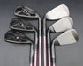Set of 6x Adams XTD 5-PW Irons Regular Graphite Shafts Lamkin Grips
