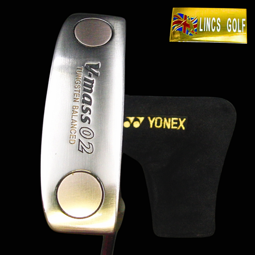 Yonex V-Mass 02 Tungsten Balanced Putter 91cm Steel Shaft Yonex Grip Yonex HC