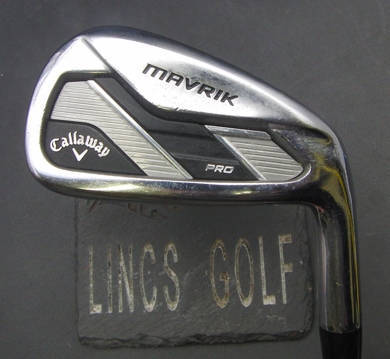 Callaway Mavrik Pro 6 Iron Stiff Steel Shaft Golf Pride Grip