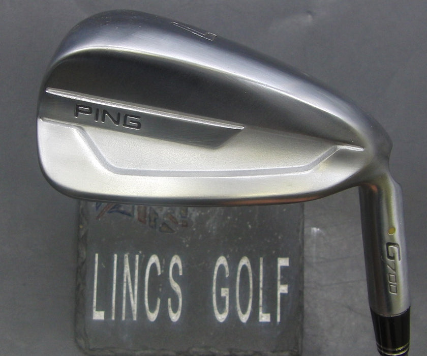 Ping G700 Yellow Dot 7 Iron Stiff Steel Shaft Cadero Grip