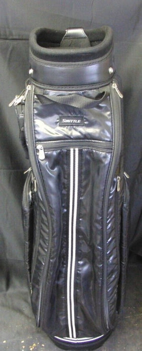 3 Division Maruman Shuttle Black White Tour Cart Trolley Golf Bag