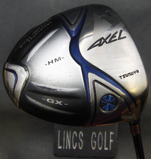 Tsuruya Axel HM GX  Driver Regular Graphite Shaft Golf Pride Grip +HC