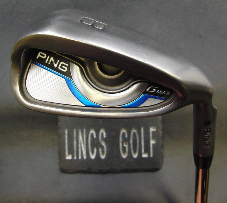 Ping G Max Black Dot 8 Iron Regular Steel Shaft Lamkin Grip
