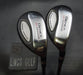 Set of 2 Genex 3D X Ironwood 17° 2 & 20° 3 Hybrids Regular Steel Shafts
