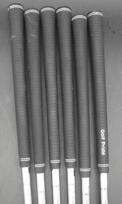 Set of 6x Bridgestone TourStage X-Blade CB 5-PW Irons Stiff Steel Shafts