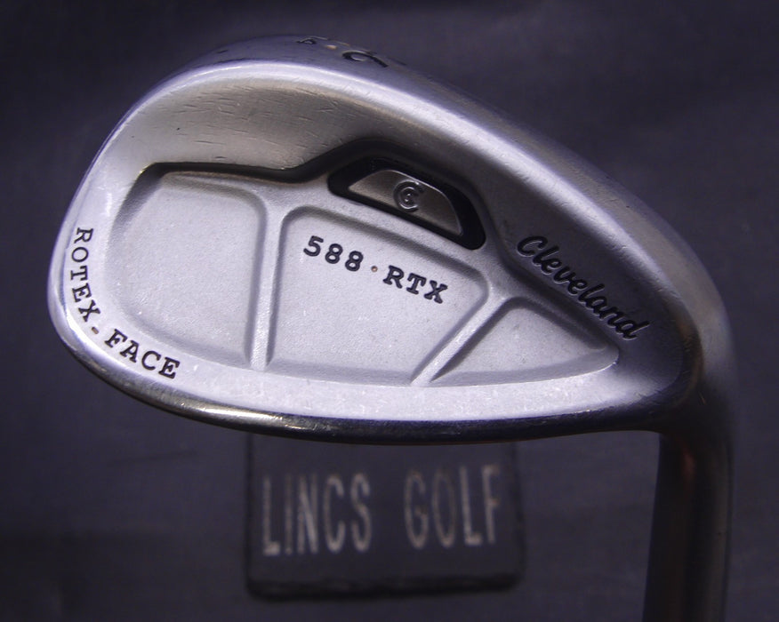Cleveland 588.RTX Rotex Face 56° Sand Wedge Stiff Steel Shaft Golf Pride Grip
