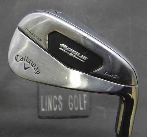 Callaway Rogue ST Pro 7 Iron Stiff Steel Shaft Lamkin Grip