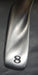 Left-Handed World Eagle F-01α 8 Iron Stiff Steel Shaft David Grip