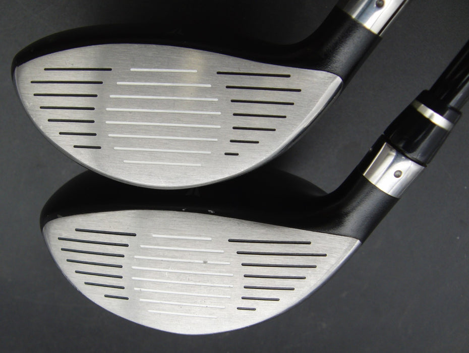 Set of 2 Nike SQ Dymo2 Quad Keel 3+4 Woods Regular Graphite Shafts Nike Grips
